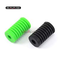 Frames & Fittings Foot-Operated Gear Pedal Foot Pad for Kawasaki Ninja 250R/300/400/500R/650/650R/1000 ZZR 400/600/1100/1200 Shift Lever Covers - (Color: Green Black)
