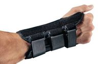 MCK72953000 - Djo Global Wrist Splint PROCARE ComfortFORM Aluminum Stay Foam/Lycra Left Hand Black Medium