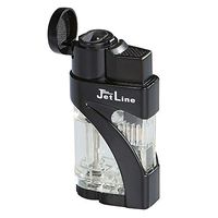 Jetline Phantom Dual Flame Single Action Torch Lighter (Black) … (Gunmetal)