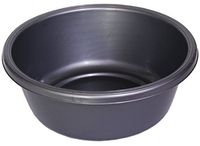 YBM HOME Round Plastic Wash Basin 1151 (1, Gray)