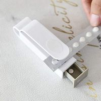 Pill Puncher with Container, Pill Remover Blister Pack Popper Arthritis Sore Hand Tablet Dispenser for Home Use Storage Organizer(10x4x2.7cm)