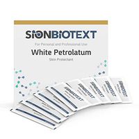 White Petrolatum Jelly by Sion Biotext - Large Value Pack - Skin Intensive Therapy, Lip Balm, Prevent and Protect Diaper Rash, Foil Packs 0.5 Gram, 144-count