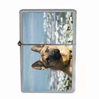 Dog German Shepherd 01 Dual Torch Lighter