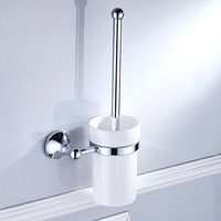 700Brass Toilet Brush Holder Idea for Hotel/Motel/Home, Solid Brass, Polished Chrome, Satification Guarantee, Bathroom/Kitchen Hardware