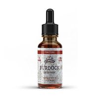 Burdock Tincture, Organic Burdock Extract Dried Root (Arctium Lappa) Burdock Drops, Non-GMO in Cold-Pressed Organic Vegetable Glycerin 4 oz, 670 mg