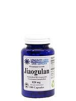 Premium Grade JIAOGULAN - 820 mg, 180 Capsules