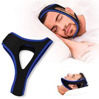 LANGYINH Stop Snoring Chin Strap,Adjustable Anti Snoring Devices,Reduction Relief Snore & Sleep Aid,for Mouth Breathers (2 Pcs)