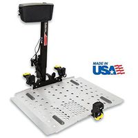 Pride Mobility Outlander Full Platform Exterior Lift + Swing Away Adaptor (One Hand Retractable Strap Kit)