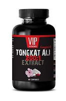 Natural Male Performance Pills - TONGKAT ALI Extract 200 to 1 - Tongkat ali Root Extract - Tongkat ali Supplement - 1 Bottle 60 Capsules