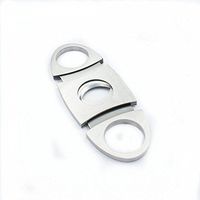 Lisin Cigar Scissors,Top Quality Stainless Steel Dual Blade Cigar Cutter Scissors Best For Gift