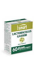 Supersmart - Probiotic Strain - Lactobacillus Gasseri - Optimal Delivery of 6 Billion Micro-Organisms (cfu) Per Day. Restores The Balance of intestinal microflora. 60 Dr Capsules | 1 Month Supply