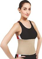 BOLD Adjustable Waist Trimmer Belt,Workout Thermal,Weight Loss Wrap,Men And Women XL Biege