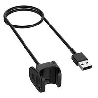 Charger Cable for Fitbit Charge 3 USB Charging Cable Cord Clip Dock for Fitbit Charge3 Fitness Tracker Bracelet