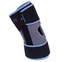 Prim Knee Brace Support, Wraparound Open Patella Knee Support for Arthritis, Knee Support with Side Stabilizers and Patella Pads, Best Comfort Fit Breathable Medical Grade Knee Wrap (1 Size)