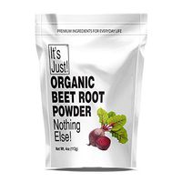 It's Just - Organic Beet Root Powder, Freeze-Dried, Nitric Oxide Booster, All Natural, USA Grown Beets, 4oz