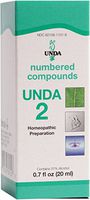 UNDA - UNDA 2 Numbered Compounds - Homeopathic Preparation - 0.7 fl. oz.