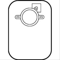 Hollister CenterPointLock Closed Pouch - (I) - Flange - 1 3/4" White Box of 15 - HOL3342_bx