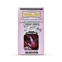 Vocal Eze Manuka Honey UMF 10+ (MGO 265+) Menthol Cough Drops (20) | Lozenges to Relieve Sore, Hoarse, Fatigue, Dryness of Throat | Voice Support, All Natural and Organic Ingredients (Strawberry)