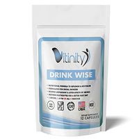 Drink Wise Liver Support for Those Who Drink - Formulated for Headaches & Nausea - Electrolyte Replenishment for a Better Morning - Toxin Elimination & Detoxification After a Good Night (1)