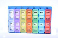 PT-128 Small Weekly Pill Planner