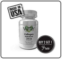 1000mg Colageno Hidrolizado 30 Capsules para Hombres y Mujeres