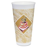 Dart 20X16G 20 oz Cafe G Foam Cup (Case of 500)