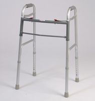 Adult Dual Button Folding Walker