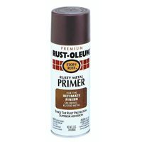 Rust-Oleum 7769830 Stops Rust Spray Paint, 12-Ounce, Flat Rusty Metal Primer - 6 Pack