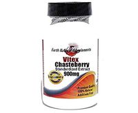 Vitex Chasteberry Standardized Extract 900mg * 100 Caps 100% Natural - by EarhNaturalSupplements