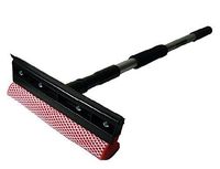 New Telescopic Window Squeegee Cleaner Squeegie Brush Shower Car Wiper Sponge