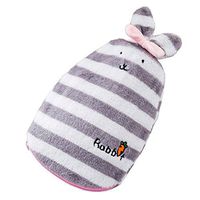 FANCY PUMPKIN Hot Water Bottle with Cover Hot & Cold Relief Plush Rabbit 350 ML-#01