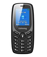 Ushining Unlocked Basic Feature Phone Dual SIM Card Unlocked Cell Phone with Soft Buttons and High Volume Easy to Use Basic Cell Phone 3G AT&T Compatible (Black)