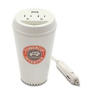 PowerLine PowerCup 200/400 Watt Mobile Inverter with USB Power Port 90309