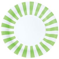 Paper Eskimo 12-Pack Party Plates, Apple Green
