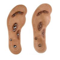 OD'lover Men Women Magnet Therapy Massage Deodorant Silicone Insoles Shoes Pad Cushion Insoles