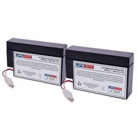(2) 12V 0.8Ah WL - Replacement Medical Battery Set Compatible with The Schiller America AT-10 EKG Machine