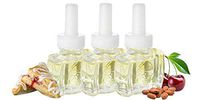 (3 Pack) Scent Fill 100% Natural Cherry Almond Twist Plug in Refill - Fits Air Wick® Scented Oil Warmers