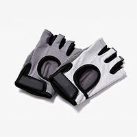 Sports Fitness Gloves, Comfortable and Breathable Fitness Gloves, Suitable for Sports Bikes, Wrist Strength Training (Pair) 2 Colors Optional (Color : Gray A)