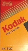 Kodak Extra High Grade EHG VHS T-120 video Cassette VCR Tape