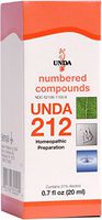 UNDA - UNDA 212 Numbered Compounds - Homeopathic Preparation - 0.7 fl. oz.