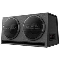 Pioneer TS-WX1220AH Dual 12" Ported Enclosure Active Subwoofer with Built-in Amplifier
