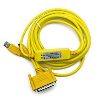 PLC Cable USB-SC09 For Mitsubishi RS422 FX0S/FX1S/FX0N/FX1N/FX2N full FX *YELLOW*
