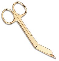 Prestige Medical Gold Plated Bandage Scissor, 4.5 Inch, 1.35 Ounce