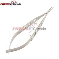 PRECISE CANADA: VANNAS CAPSULOTOMY SCISSORS 3.25” DELICATE SHARP TIP CURVED PC