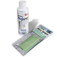 (1)-Pack NuLine NL1 HVAC Condensate 8 Ounce Nu-Line Drain Cleaner Plus (1) PCG5MS Green Pan Strips