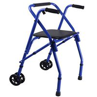 Diry Elderly Walker Folding Portable Cart Lower Limb Training Scooter