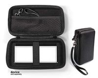 Blood Pressure Monitor case Compatible with QardioArm Wireless Blood Pressure Monitor, Compact and Light Weight Strong case with mesh Pocket for Blood Pressure Log Book, Detachable Wrist Strap