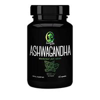 Inner Zen Ashwagandha Root Extract 1000mg 60 Capsules, Reduce Stress, Lower Anxiety, Balance Immune System, Adrenal Support, Lower Cortisol, Includes Black Pepper Extract for Increased Absorption