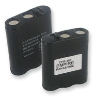 900mA, 3.6V Replacement Battery for Panasonic KXTGA510 Cordless Phones - Empire Scientific #CPB-487