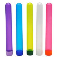 SimpleLif Cone Holder Air Tight Hard Plastic Tube Smoking Rolling Cig Tube,Waterproof Odor-Proof Cigarette Medical Storage Cone Vial (1 Piece)